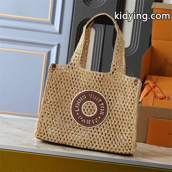 LOUIS VUITTON スーパーコピー ナチュラル 優雅 ラフィア トートバッグ ルイヴィトン-0