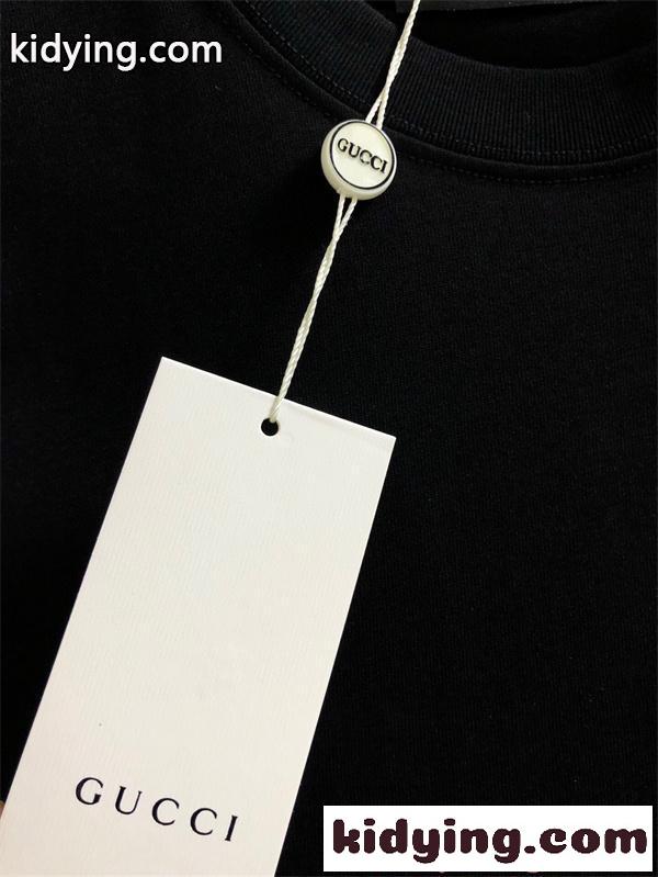 グッチ スーパーコピー 半袖Tシャツ GUCCI プリント シンプル モード系 ベーシック 高見え-4
