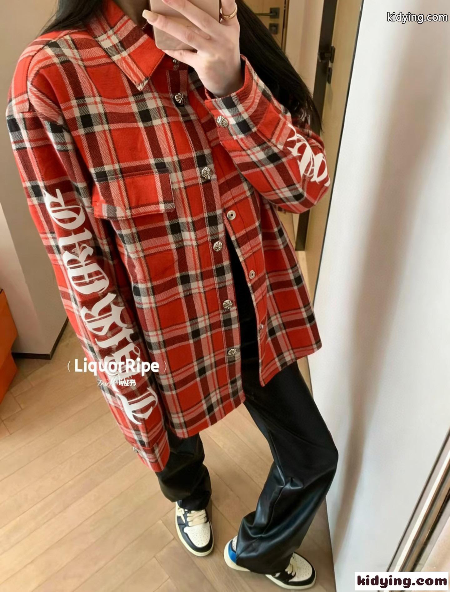 新作☆☆CHROME HEARTS クロムハーツ シャツコピー2026トレンド芸能人愛用♥赤色-2