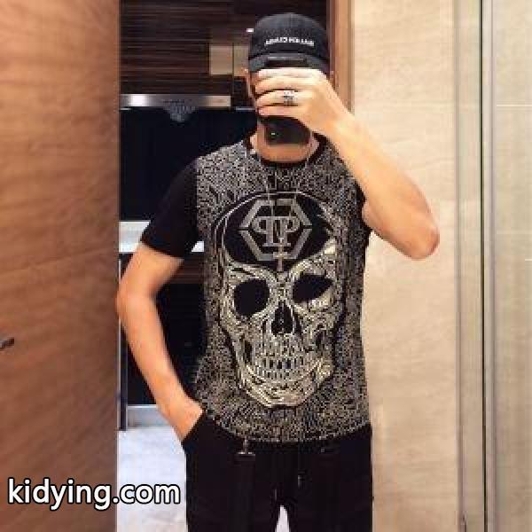 2019春夏は人気定番 Tシャツ/半袖 2色可選フィリッププレイン即発送OK PHILIPP PLEIN_フィリッププレイン PHILIPP PLEIN_ブランド コピー 激安(日本最大級)-2