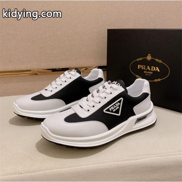 旬のアイテム PRADA 偽物n級品フラットシューズ稀少*入手困難 大人っぽく知的な プラダ_スニーカー、靴_メンズファッション_スーパーコピーブランド激安通販 専門店-0