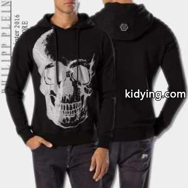 長く愛用できる 2016秋冬 フィリッププレイン PHILIPP PLEIN プルオーバーパーカー 3色可選_フィリッププレイン PHILIPP PLEIN_ブランド コピー 激安(日本最大級)-2