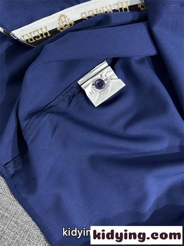 長袖シャツ HERMES メンズ シンプルデザイン ビジネスカジュアル 上品 エルメス コピー-8