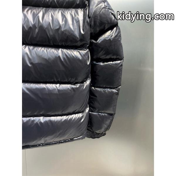 ブラックダウン モノクロロゴ MONCLER 秋冬シャープ モンクレール コピージャケット 定番-5