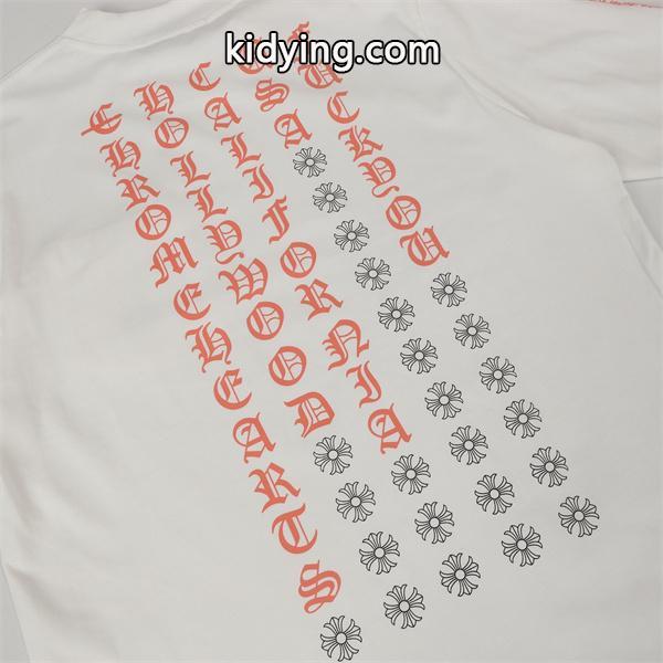 Chrome Hearts 2025秋冬新作ロングスリーブTシャツ・限定スクリプトプリント・ユニセックス-7