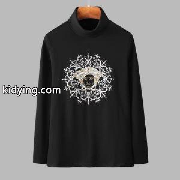 ヴェルサーチ VERSACE 長袖Tシャツ 2色可選 今シーズンもトレンド感溢れたコーデ 2019秋冬の必需品_ヴェルサーチ VERSACE_ブランド コピー 激安(日本最大級)-0