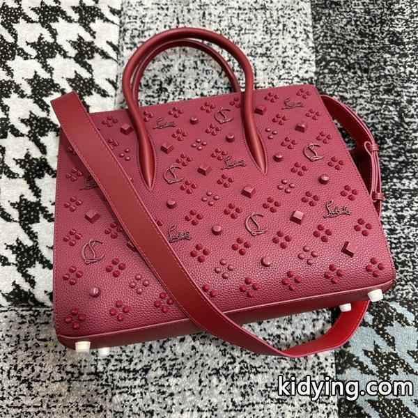 クリスチャンルブタン 偽物 魅力的 高品質 エレガント エンボス トートバッグ CHRISTIAN LOUBOUTIN-0