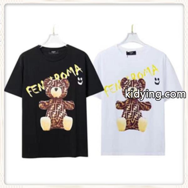 当店人気のおすすめFENDI フェンディ コピー 半袖tシャツ 甘めなファッション 熱変色 男女問わずに馴染む-0
