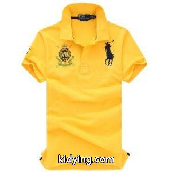優れた品質Polo Ralph Laurenポロ ラルフローレンtシャツメンズコピービジネス用ポロトップス刺繍ロゴ-2