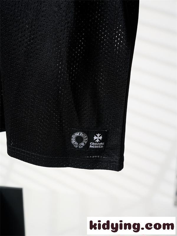 クロムハーツ コピー 半袖Tシャツ ロゴプリント 通気性 CHROME HEARTS 軽量 ストリート系 夏トップス-8