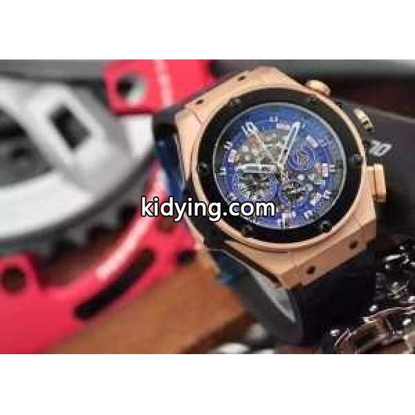 人気アイテムウブロビッグバンウニコキングゴールドセラミックラバ自動巻き腕時計 HUBLOT BIGBANG-3