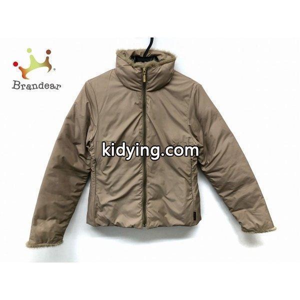 モンクレール MONCLER ダウンジャケット サイズ1 S レディース - ベージュ 冬物/ファー 新着 20180718 :26725430:ブランディア ヤフーショップ - 通販ショッピング-0