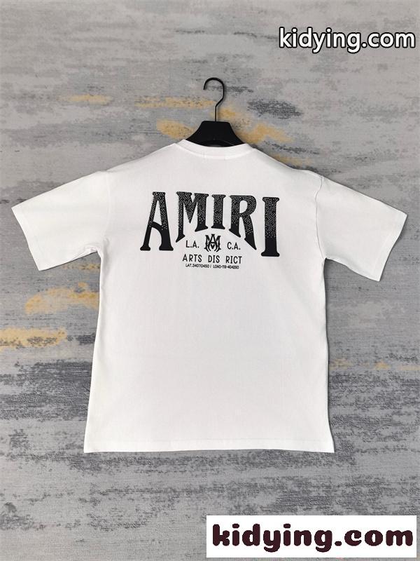 アミリ コピー バックプリント 半袖Tシャツ AMIRI メンズ ストリート系 オーバーサイズ-2