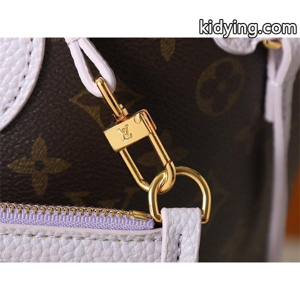 Louis Vuitton 冬のロマンス ライトピンク コントラストデザイン 2 ウェイ仕様 ルイヴィトン 偽物 トートバッグ-2