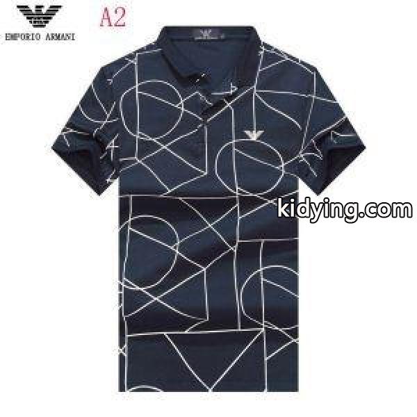 2019SSコレクションに新着 おしゃれに着こなせる ARMANI アルマーニ 半袖Tシャツ 4色可選_アルマーニ ARMANI_ブランド コピー 激安(日本最大級)-1