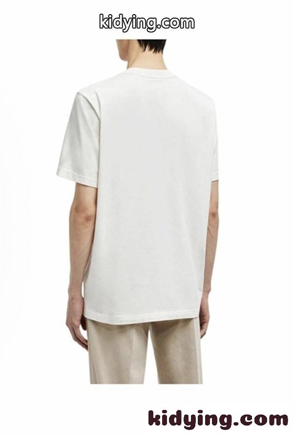 ホワイト ブラック 半袖Tシャツ MONCLER モンクレール コピー 胸元ロゴワッペン クルーネック 無地調 シンプルカジュアルトップス-3