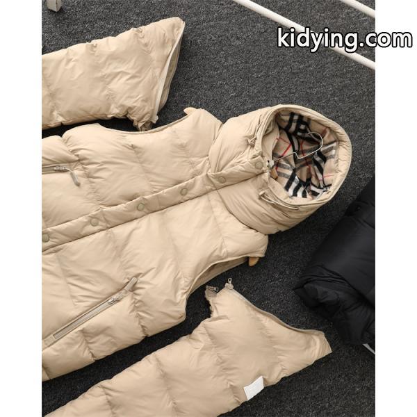 2025秋冬 ブラック／カーキ 検索急増 立体暖か BURBERRY バーバリー コピー ダウンジャケット-5