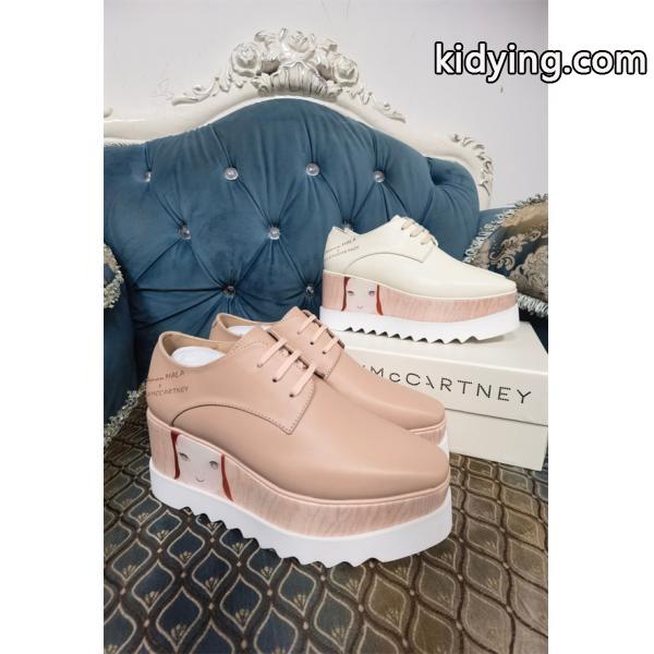 2026新作  STELLA McCARTNEY ステラマッカートニー コピー 厚底シューズ ベージュ 個性的 可愛い-6