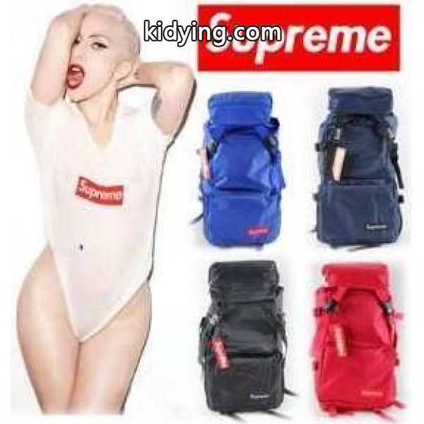 大収納力のシュプリーム、Supremeの青、黒、ネイビーと赤の4色男女兼用の旅行リュック_シュプリーム SUPREME_ブランド コピー 激安(日本最大級)-0