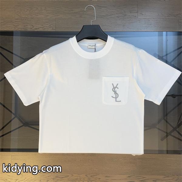 春夏 Saint Laurent サンローラン コピー半袖Tシャツファッション_スーパーコピーブランド激安通販 専門店-1