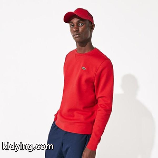 LACOSTEラウンドネック プルオーバー トレーナー偽物 ラコステ カラー豊富 100%品質保証 売れ筋商品-0