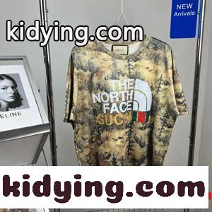 2022ss大注目のファッション The North Face Guccl ザノースフェイスコピーtシャツ ストリート 個性あるセンス-0