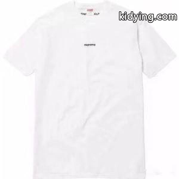 大人のセンスを感じさせるSUPREMEシュプリームＴシャツコピー　男女兼用半袖tシャツ　無地　ブラック　ホワイト2色-0
