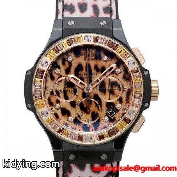 ウブロ HUBLOT ビッグバン セラミック レオパード 341CP7610NR1976 【中古】 時計 レディース :156034:ジャックロード - 通販ショッピング-0
