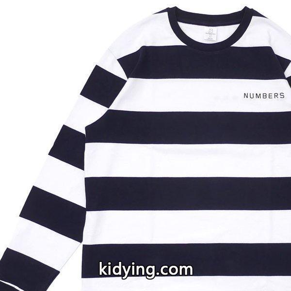 Numbers(ナンバーズ) x RHC Ron Herman(ロンハーマン) STRIPED LS TEE (長袖Tシャツ) NAVY 202-000975-057+【新品】(TOPS) :18082910:クリフエッジ - 通販ショッピング-0