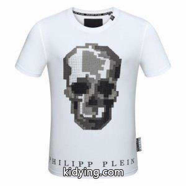 半袖Tシャツ 2色可選 18新品*最安値保証 フィリッププレイン PHILIPP PLEIN 大人気コラボ商品_フィリッププレイン PHILIPP PLEIN_ブランド コピー 激安(日本最大級)-1