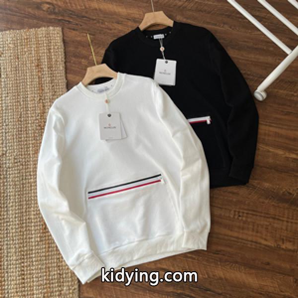MONCLER モンクレール 新作 パーカー 優しいコットン素材 シンプル 特別なポケットに合わせ-0