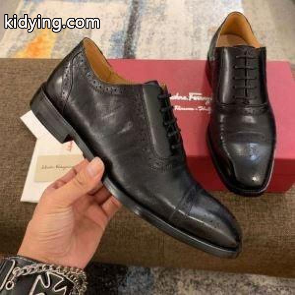 2色可選 春夏ファショントレンドアイテム サルヴァトーレ FERRAGAMO トレンドを追求した新作 ビジネスシューズ 2019春夏注目のブランドおすすめ_フェラガモ FERRAGAMO_ブランド コピー 激安(日本最大級)-0