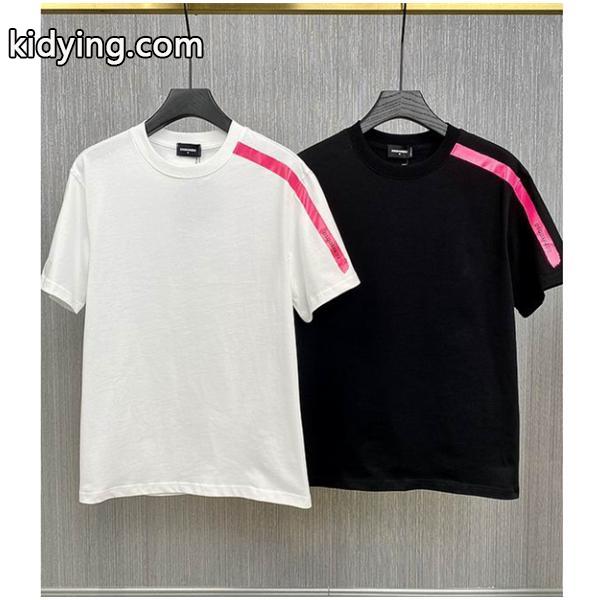 Tシャツ/ティーシャツ 2色可選 トップスからチラ見える安心 ディースクエアード DSQUARED2 大変大人気_ディースクエアード DSQUARED2_ブランド コピー 激安(日本最大級)-0