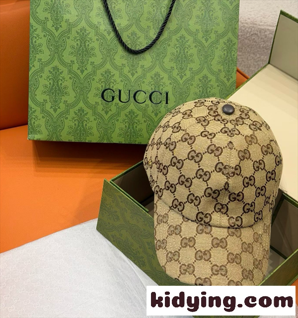 Gucci GGグッチキャップコピー2026春夏新作上品なツバのカーブが魅力ベースボールハット-0