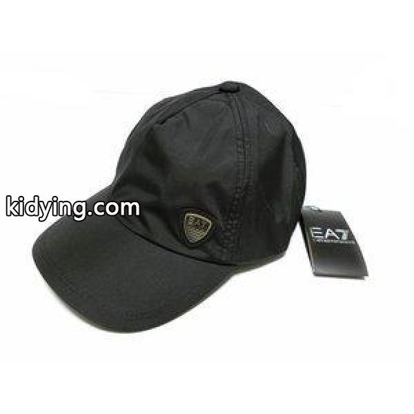 セール!2017-2018AW 秋冬 新品 EMPORIO ARMANI エンポリオアルマーニ EA7 275628 7A897 TRAIN SOCCER M BASEBALL CAP 帽子 00020 BLACK 黒 :ea7-275628-7a897:アーミノグチ - 通販ショッピング-0