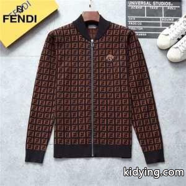 フェンディ FENDI ブルゾン 2色可選 2019秋冬におすすめ着こなし 季節感溢れる秋らしいコーデ_フェンディ FENDI_ブランド コピー 激安(日本最大級)-1