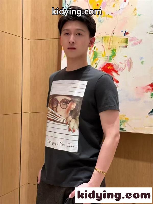 半袖Tシャツ ディオール コピー プリント DIOR ートデザイン インパクトデザイン ストリート系-1