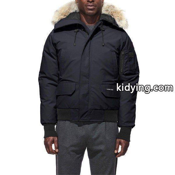 カナダグース ジャケット・ブルゾン アウター メンズ Canada Goose PBI Chilliwack Down Bomber Jacket with Genuine Coyote Trim Navy :36-q6kg8a9rn8-0e9e:asty-shop2 - 通販ショッピング-0