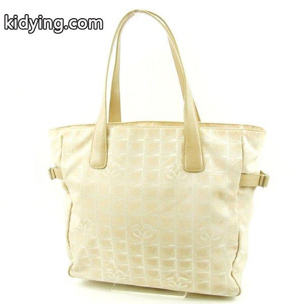 Chanel バッグ トートバッグ ニュートラベルライン ニュートラベルライントートGM ベージュ レディース メンズ 中古 Bag :T4611:ブランドデポTOKYO - 通販ショッピング-0