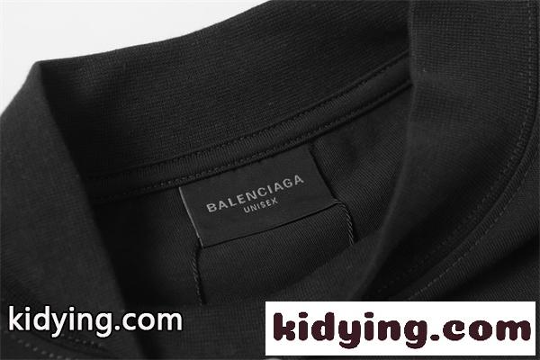 ストリートカジュアル ロゴ&ナンバリング 半袖Tシャツ BALENCIAGA バレンシアガ コピー-4