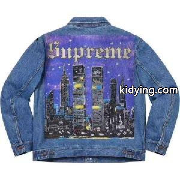 リラックスした雰囲気に Sup 19SS Supreme New York Jacket 2色可選 デニムジャケット 肌触りの着心地が良く_シュプリーム SUPREME_ブランド コピー 激安(日本最大級)-2