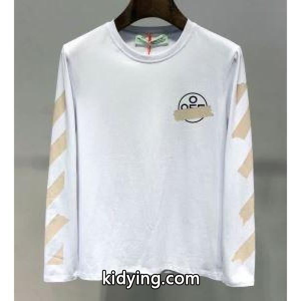 流行スタイル2019春夏新作 これからの季節、大活躍 Off-White オフホワイト 長袖Tシャツ 2色可選_Off-White オフホワイト_ブランド コピー 激安(日本最大級)-0