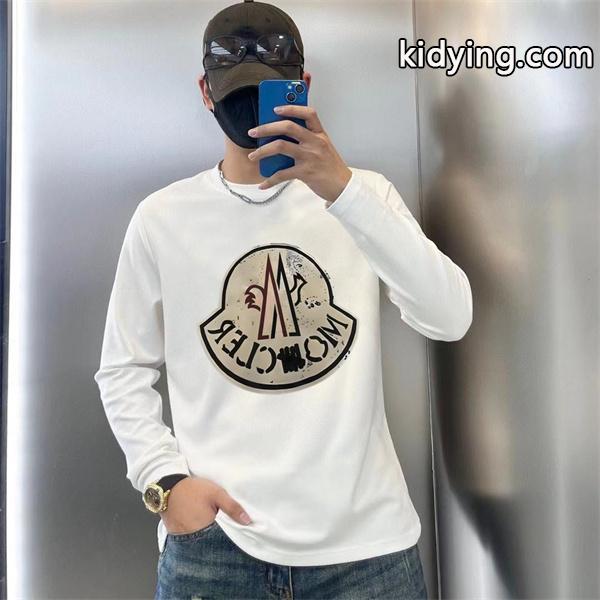 モンクレール コピー 長袖Tシャツ ビッグロゴ カジュアル モード スタイリッシュ MONCLER-0