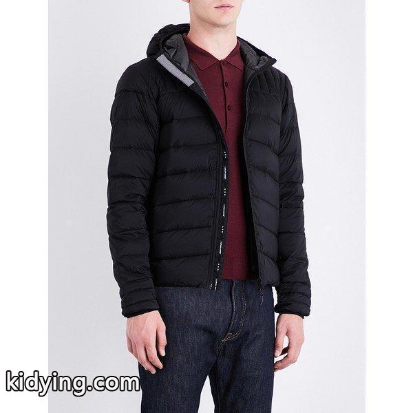 カナダグース ジャケット・ブルゾン メンズ アウター brookvale quilted shell jacket S:BLACK/L:GRAPHTE :37-284gt355mk-gxza:asty-shop2 - 通販ショッピング-0