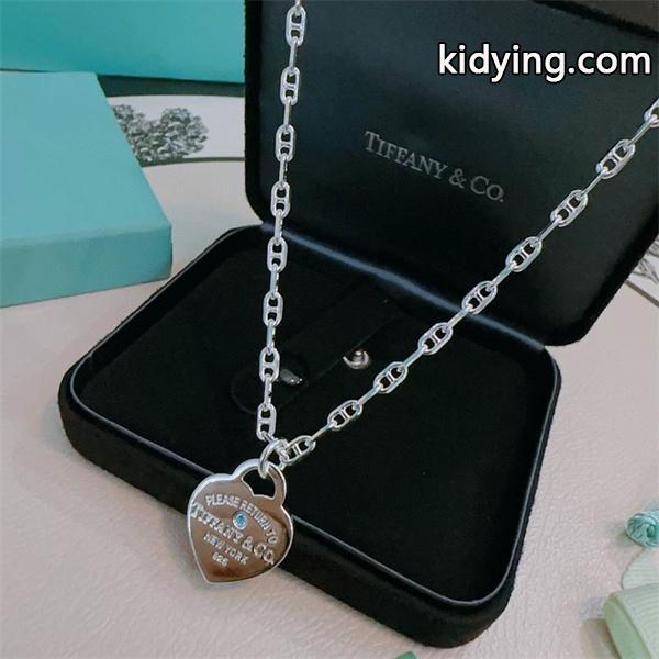 アイコニックモチーフ 上品演出 ハート チャーム ネックレス Tiffany&Co ティファニー コピー-0