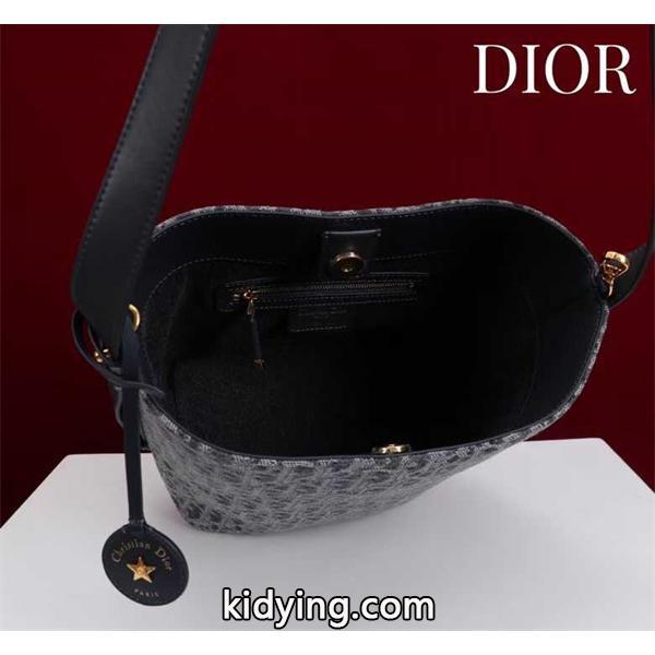 Christian Dior クリスチャンディオール コピー 激安 Diorstar ミニ バケットバッグ レディース 2026早春新作 ショルダーバッグ 斜め掛け オブリーク柄-2