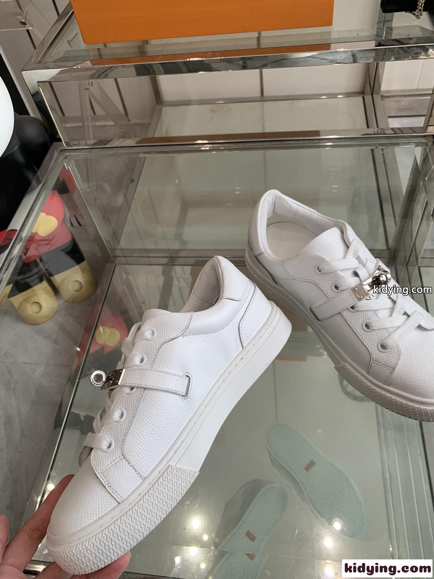 ☆定番☆Hermes Kellyエルメススニーカースーパーコピー2026お洒落ホワイト靴人気ランキングカジュアル-3