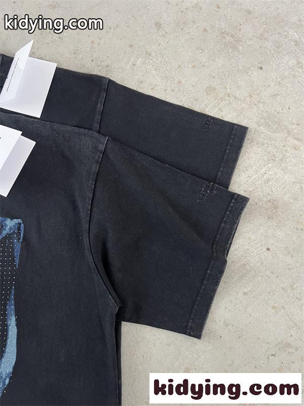 アレキサンダーワン コピー 半袖Tシャツ Alexander wang グラフィック プリント オーバーサイズ ストリート系-2