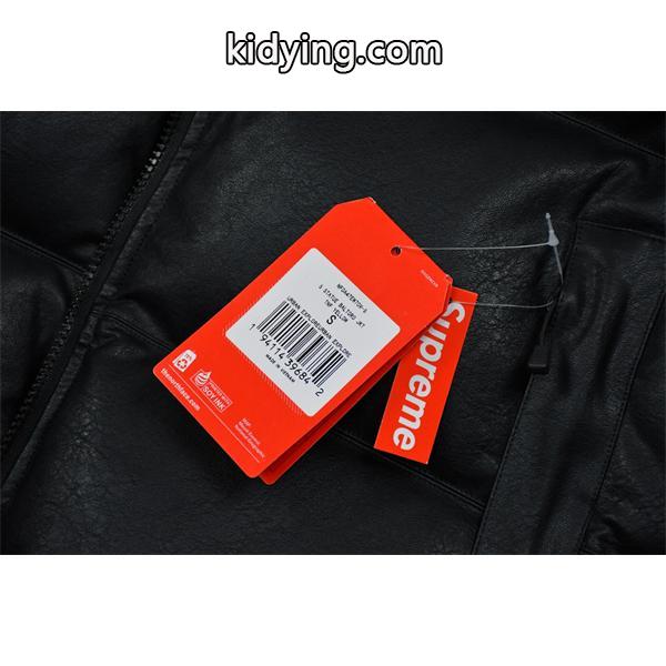 シュプリームダウンジャケットスーパーコピーSupreme x The North Face 17fw Leather Nuptse Jacket トレンドランキングブランド-5
