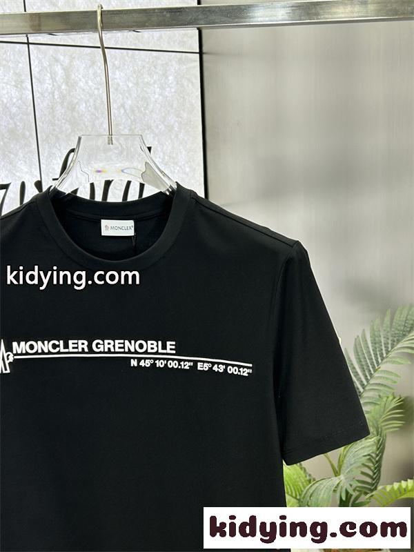 Tシャツ 半袖 春夏 2026新作 滑らか素材 上品 カジュアル MONCLER モンクレール コピー-4